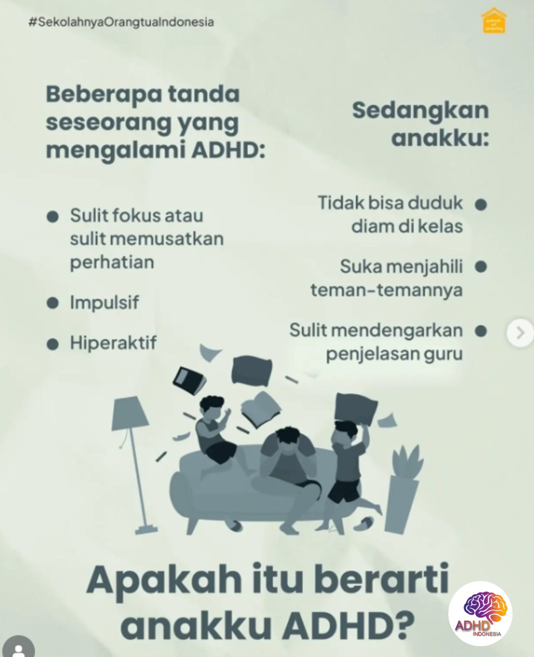 Ciri dan Gejala ADHD pada Anak Usia Dini di Kabupaten Simeulue